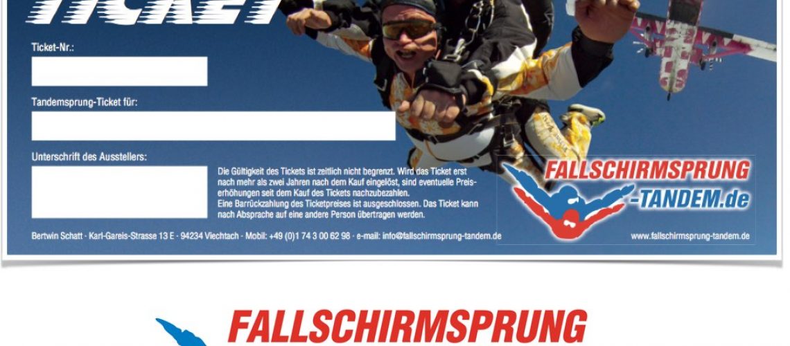 Fallschirmsprung Gutscheine